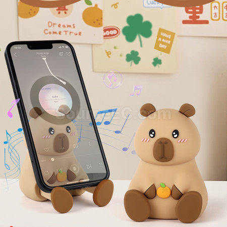 禮品訂造卡皮巴拉支架藍牙音箱紀念品