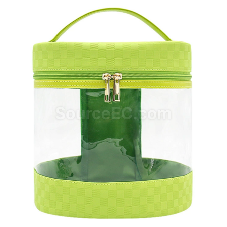 禮品訂造pvc透明圓桶包紀念品