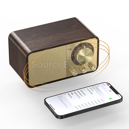 禮品訂造復古藍牙音箱紀念品