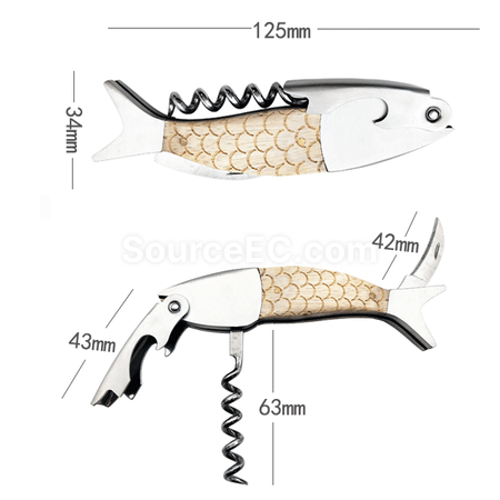 禮品訂造魚仔開瓶器紀念品