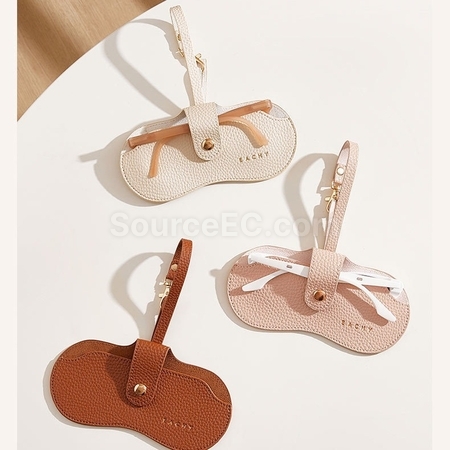 禮品訂造PU掛繩眼鏡夾紀念品