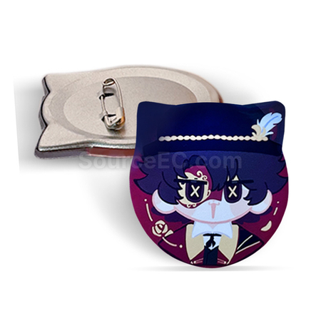 禮品訂造異形馬口鐵徽章紀念品