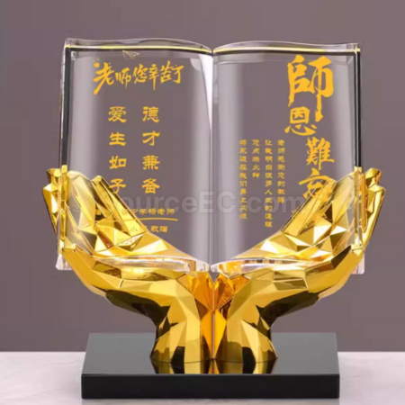 禮品訂造水晶獎座紀念品