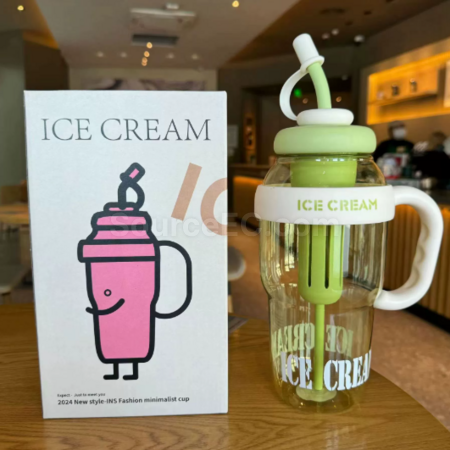 禮品訂造1300ml塑膠大肚水杯紀念品