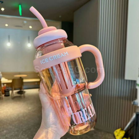禮品訂造1300ml塑膠大肚水杯紀念品