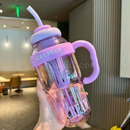 禮品訂造1300ml塑膠大肚水杯紀念品