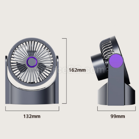 禮品訂造掛式桌面充電風扇紀念品