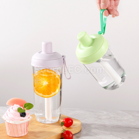 禮品訂造塑膠吸管水樽紀念品