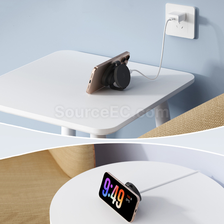 禮品訂造三合一磁吸無線充電器紀念品