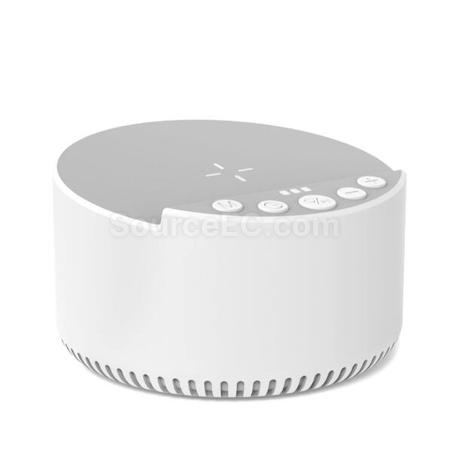 禮品訂造白噪音15W無線充藍牙多功能音箱紀念品