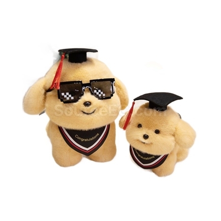 禮品訂造畢業小狗公仔紀念品