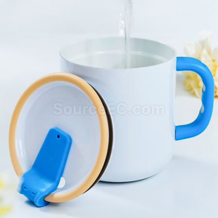 禮品訂造陶瓷內膽咖啡杯紀念品