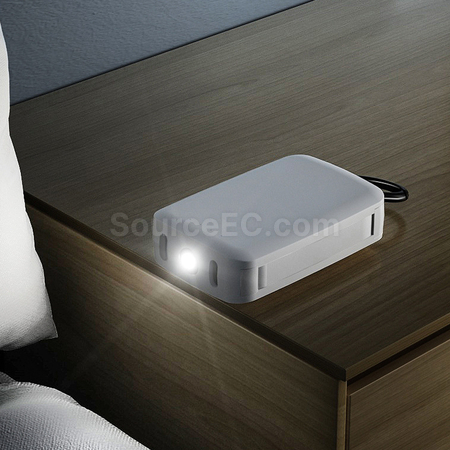禮品訂造迷你應急移動電源電筒匙扣紀念品