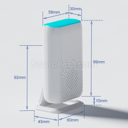 禮品訂造無線閃光震動防水緊急呼叫器門鈴紀念品