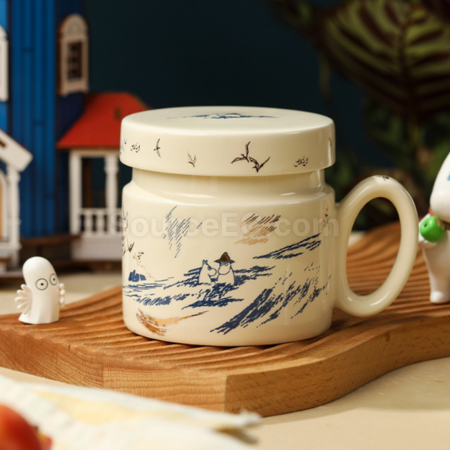 禮品訂造moomin帶濾網馬克杯紀念品