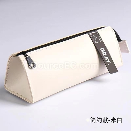 禮品訂造大容量三角筆袋紀念品