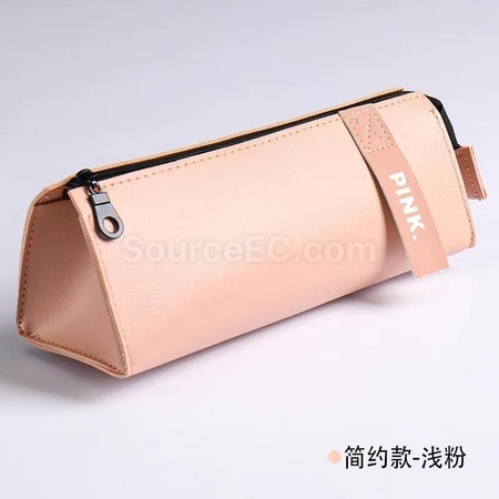 禮品訂造大容量三角筆袋紀念品