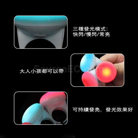 禮品訂造演唱會派對節日氛圍發光手指燈紀念品