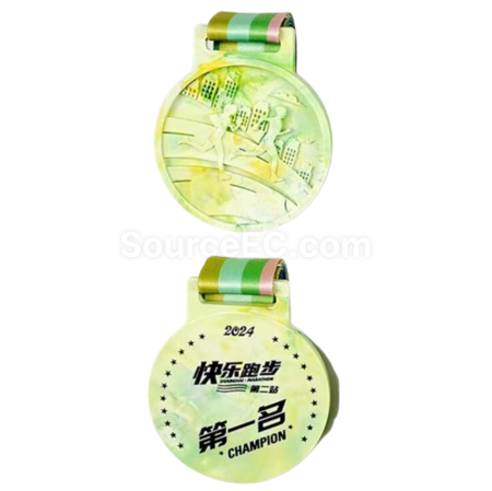 禮品訂造馬拉松環保獎牌紀念品