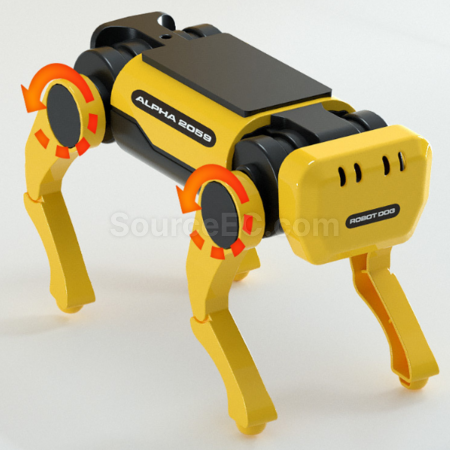 禮品訂造太陽能電動機器狗紀念品