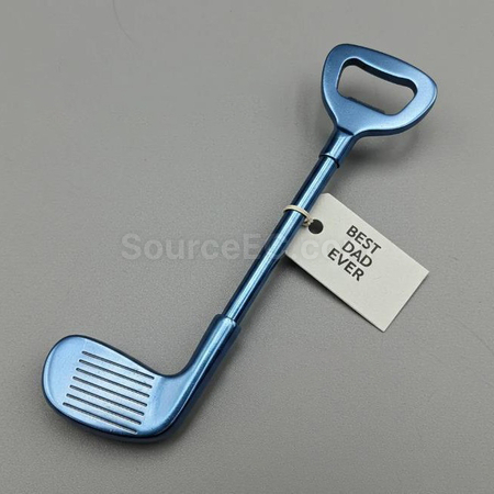 禮品訂造高爾夫風格啤酒開瓶器紀念品