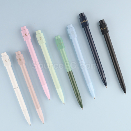 禮品訂造馬卡龍減壓中性筆紀念品
