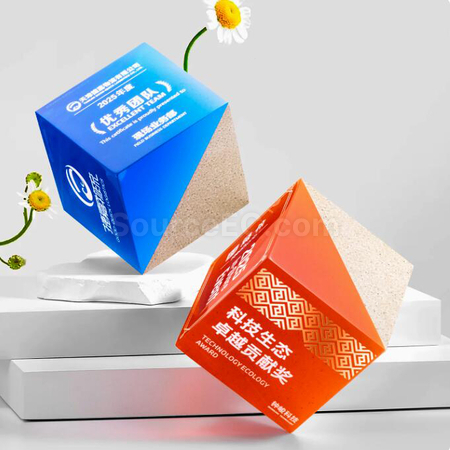禮品訂造大理石樹脂獎座紀念品