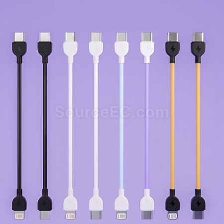 禮品訂造type-c快充蘋果便捷式二合一鑰匙扣數據線紀念品