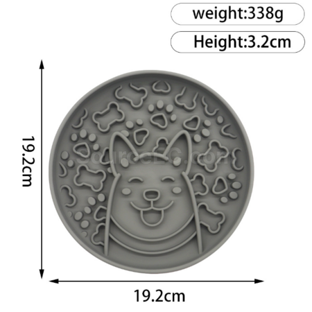 禮品訂造寵物矽膠慢食碗紀念品