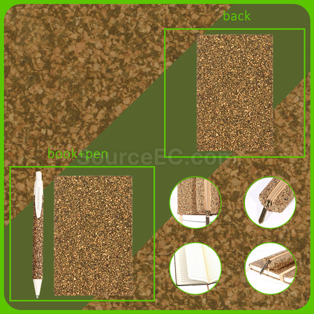 禮品訂造茶葉渣筆記本紀念品