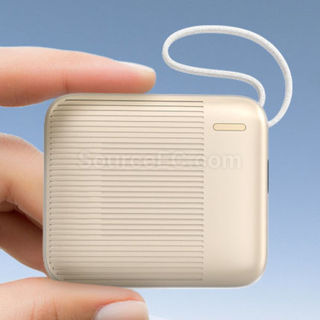 禮品訂造3C認證帶線移動電源快充紀念品