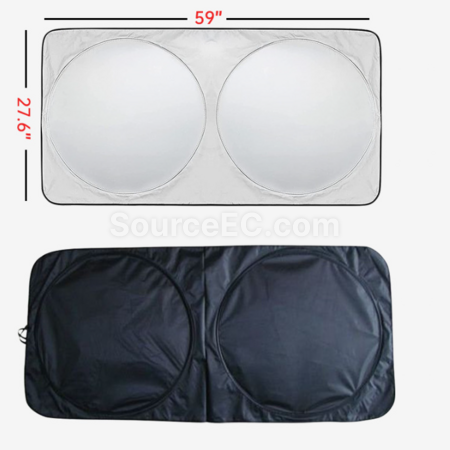 禮品訂造汽車太陽擋紀念品