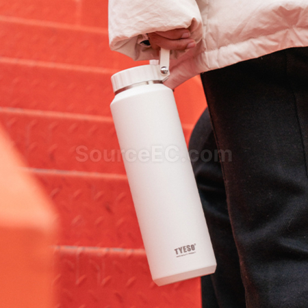 禮品訂造高顏值易拉造型大容量提把運動水壺紀念品