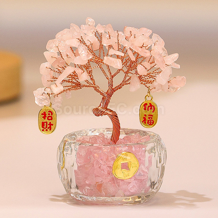禮品訂造盆景水晶樹紀念品