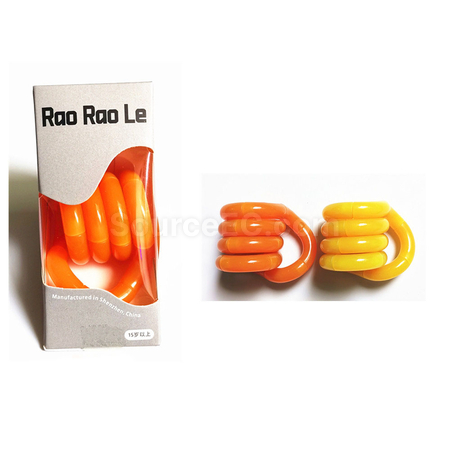 禮品訂造溫感變色減壓玩具扭扭樂tangle紀念品