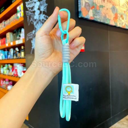 禮品訂造編織繩掛繩鑰匙扣紀念品