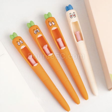 禮品訂造尖叫蘿蔔筆紀念品