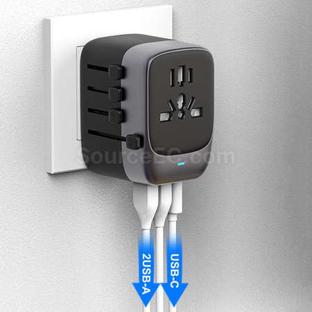 禮品訂造旅行萬用轉換插頭紀念品