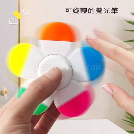 禮品訂造指尖陀螺螢光筆紀念品