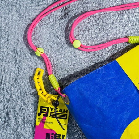 禮品訂造多巴胺杜邦紙包禮品袋紀念品