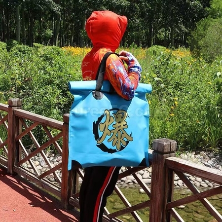 禮品訂造防水可折疊魚護袋紀念品