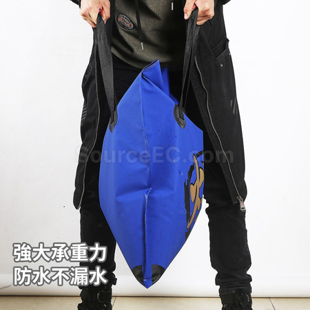 禮品訂造防水可折疊魚護袋紀念品