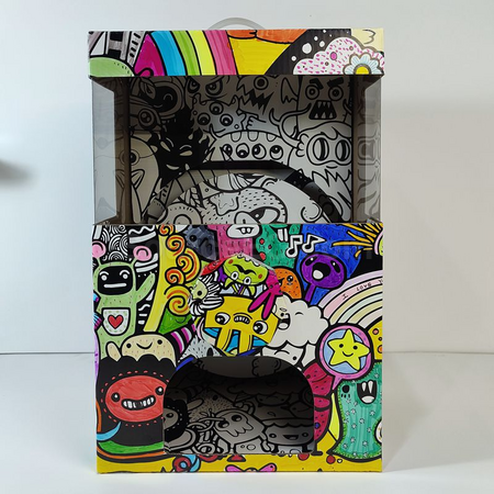 禮品訂造紙板扭蛋機紀念品
