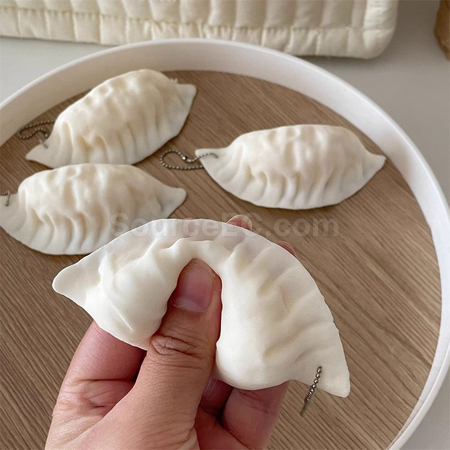 禮品訂造餃子減壓捏捏樂玩具紀念品