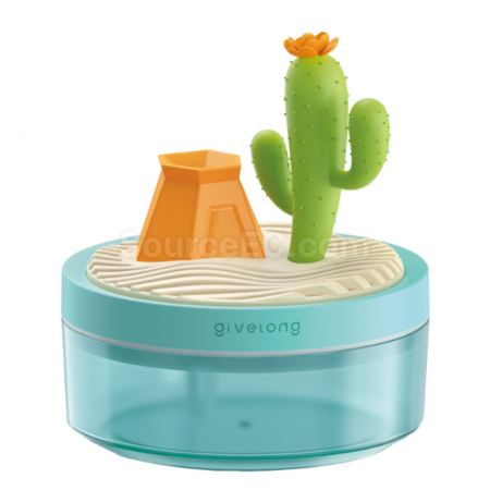 禮品訂造植物盆栽造型加濕器補水儀噴霧器紀念品