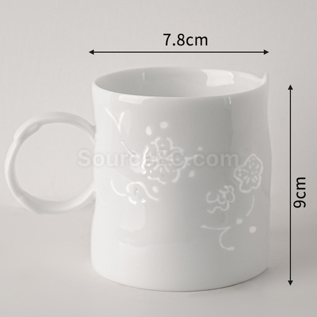 禮品訂造透光陶瓷杯紀念品