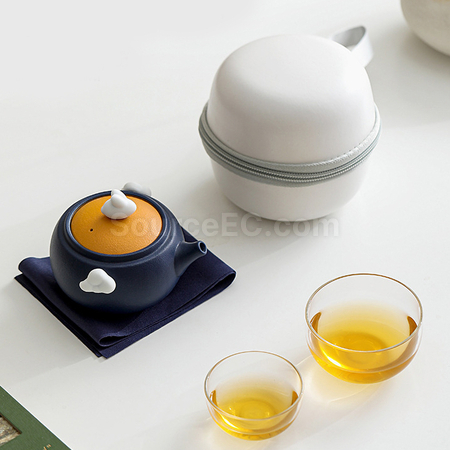 禮品訂造便擕式旅行茶具小套裝紀念品