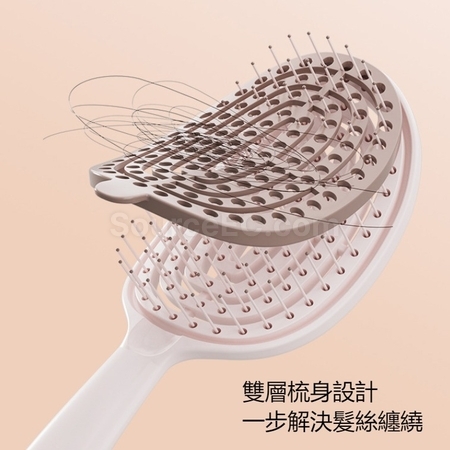 禮品訂造蓬鬆按摩氣墊自清潔纏梳紀念品