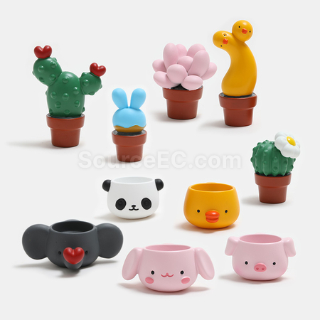 禮品訂造盆栽冰箱貼紀念品