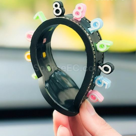 禮品訂造立體公仔簡單款汽車號碼牌紀念品